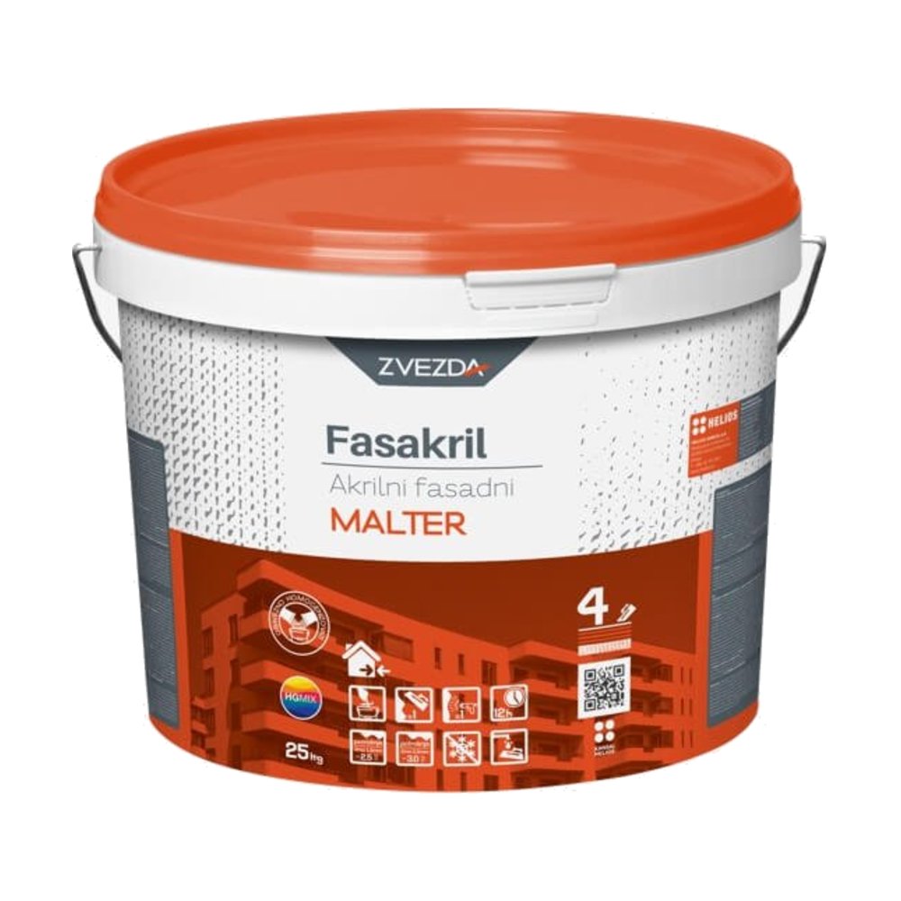 FASAKRIL Akrilni fasadni malter 1,5MM Z | Zvezda