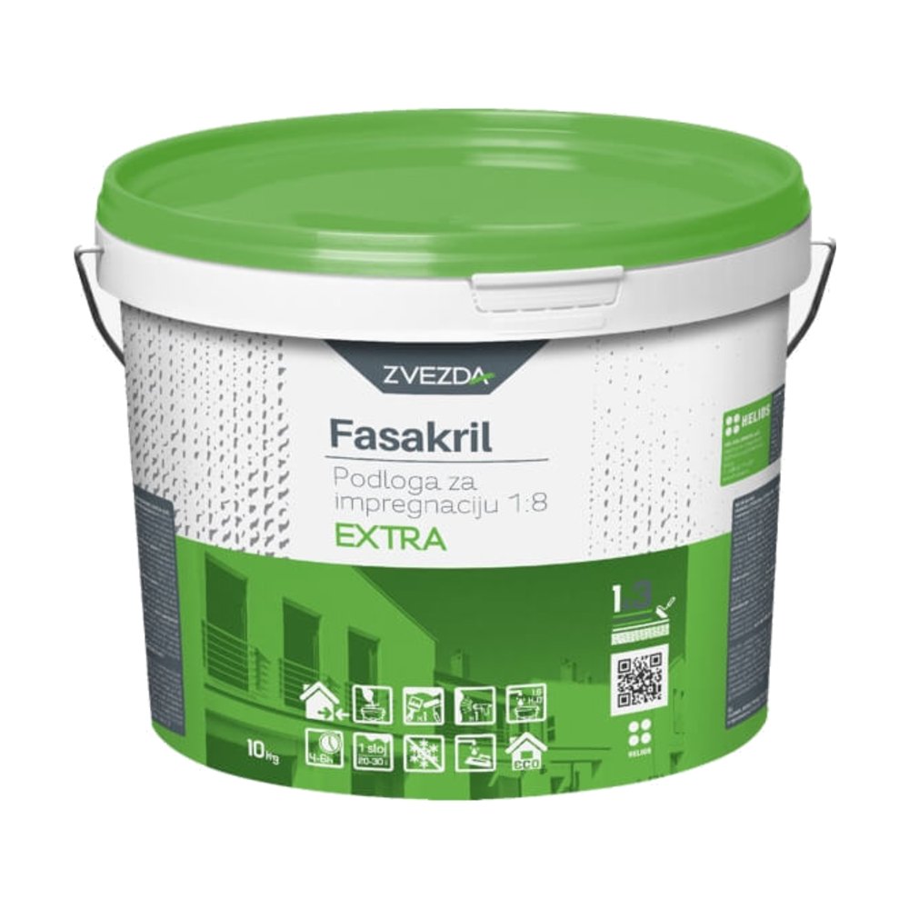 FASAKRIL Podloga za impregnaciju 1:8 EXTRA | Zvezda