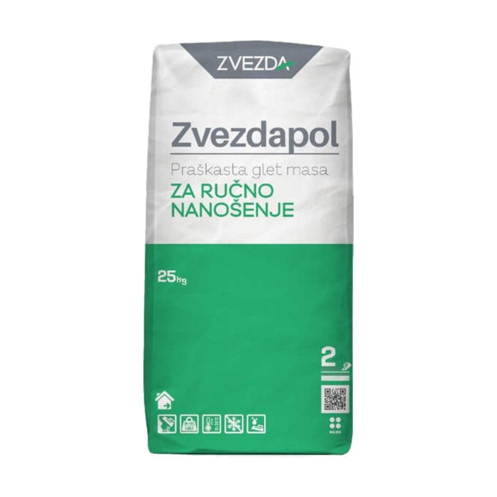 ZVEZDAPOL Praškasta glet masa za ručno nanošenje | Zvezda
