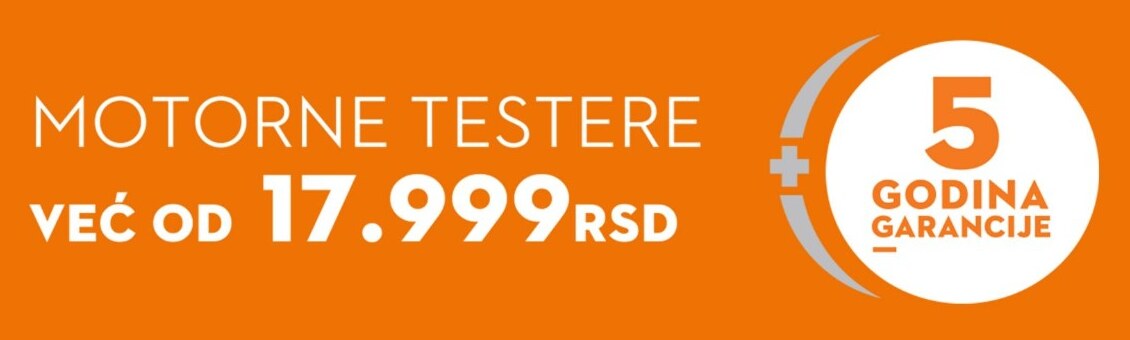 STIHL motorne testere već od 17.999 RSD, uz 5 godina garancije